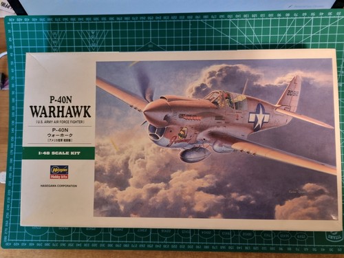 Hasegawa curtiss 40n - hasegawa, warhawk