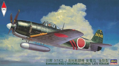 Hasegawa kawanishi n1k2 j - 1/48,