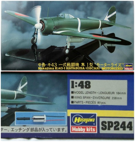 Aereo nakajima ki43 hayabusa - nakajima, ki43-i