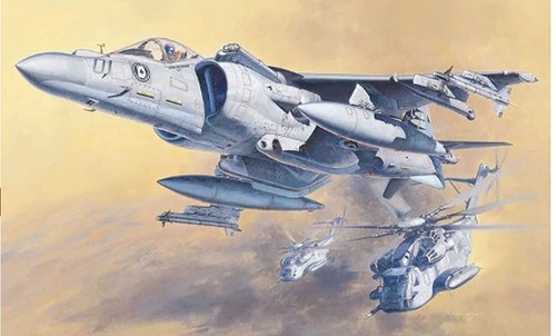 Hasegawa 8b harrier ii - hasegawa,